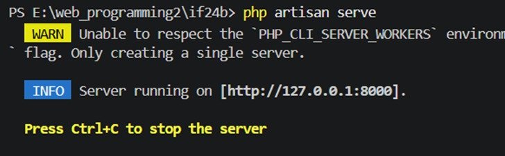Akses URL via Browser