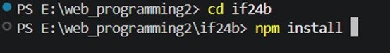 npm install