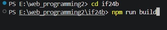 npm run build