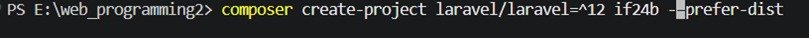 Membuat Projek Laravel